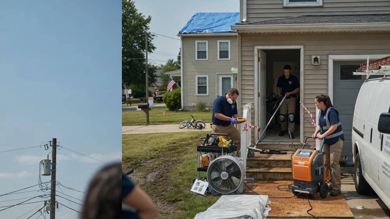 Water Damage Repair in Curran, MI near me